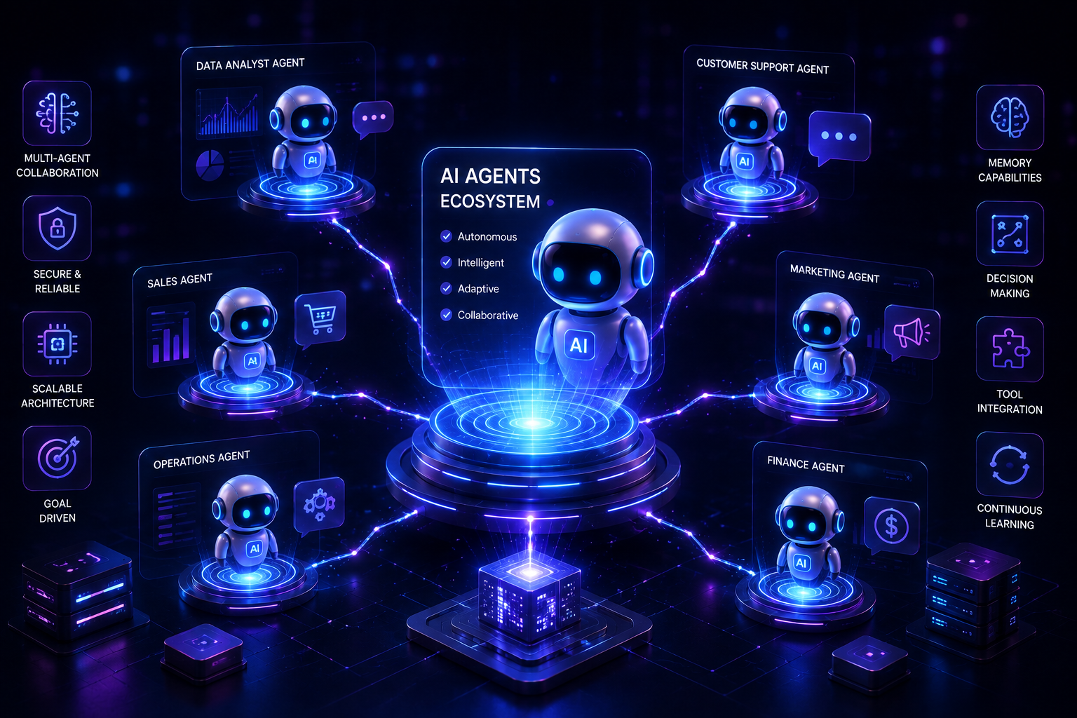 Intelligent AI Agents for Business Automation